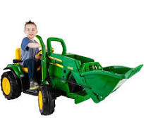 Peg Perego John Deere Ground Loader 12-Volt Battery-Powered Ride-On