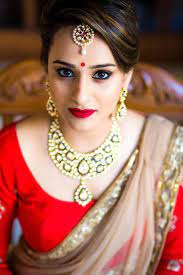 Top 10 Makeup Looks For Your Wedding Reception Bridal Beauty Weddingsutracom Simple Wedding Makeup Wedding Party Makeup Beautiful Wedding Makeup