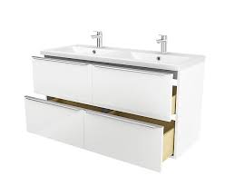 Maybe you would like to learn more about one of these? Meuble Sous Vasque A Suspendre Goodhome Imandra Blanc 120 Cm Plan Vasque Mila Castorama