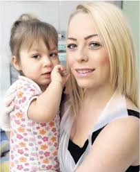 Neighbour saved my girl after spotting meningitis