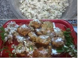 Immergere i grappoli nella pastella uno alla volta e friggere in olio caldo. Ricetta Frittelle Di Fiori Di Acacia Gaggia Dolcidee