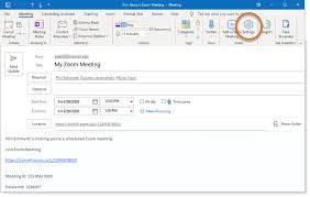 For further integration with office 365, set up contacts and calendar integration. Zoom Add A Password To An Existing Meeting That Does Not Have One It Cornell