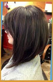 Back View Long Swing Bob Swing Long Bob Haircuts Swing Bob Haircut Angled Bob Haircuts