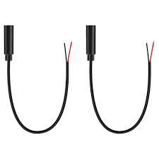 Here we give the proper connections for the black, white. Amazon Com Fancasee 2 Pack Replacement 3 5mm Female Jack To Bare Wire Open End Ts 2 Pole Mono 1 8 3 5mm Jack Plug Connector Audio Cable Repair Industrial Scientific