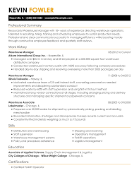A letter of ordering goods is a letter that is written by a buyer or individual customer to a supplier or business, requesting to purchase. Professional Inventory Management Resume Examples Livecareer