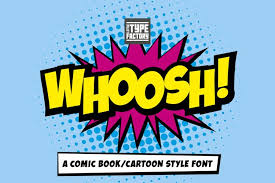 The font contains characters from the following unicode character ranges: Whoosh A Superhero Font 436150 Display Font Bundles
