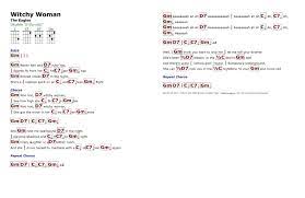 Witchy Woman The Eagles Ukulele Songs Ukulele Music Guitar Songs