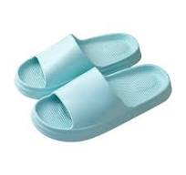 Dpityserensio Home Indoor EVA Slide Sandals Non-slip Men Women Household Sandals and Slippers Blue 6.5(37-38)