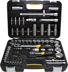 Coffret A Outils Stanley 97 Pcs En 2020 Douille Outils Stanley Cliquet