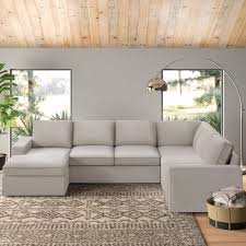 Epperson Reversible Modular Sectional Reviews Allmodern In 2020 Modular Sectional Sectional Living Room Decor Lovesac Sactional Living Rooms