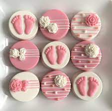 Baby Shower Cookies Chocolate Covered Oreos Oreos Cubiertos De Chocolate Fresas Cubiertas De Chocolate Paletas De Chocolate