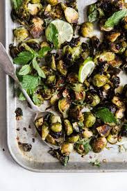 Roasted Brussels Sprouts With Sweet Fish Sauce The Modern Proper Recipe Vegetable Side Dishes Healthy Brussel Sprouts Roasted Brussel Sprouts