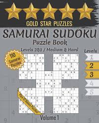 Rd.com knowledge brain games in the mood to challenge your brain?. Gold Star Puzzles Samurai Sudoku Puzzle Book Level 2 3 Medium Hard Volume 1 110 Samurai Logic Puzzles 550 Sudoku Grids Large Print Book 12 Bonus Sudoku Variation Puzzles Gold Star Puzzles 9798631461093 Amazon Com Books