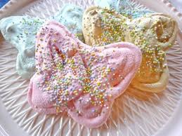Also known as forgotten cookies, meringue cookies are simple to make (with only 3 ingredients + water) i make the meringue cookies using meringue powder. Pastel Butterfly Meringue Cookies For Easter Diary Of A Mad Hausfrau