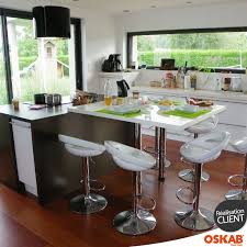Oskab.com is tracked by us since november, 2012. Cuisine Blanche Moderne Facade Bora Blanc Brillant Oskab Cuisine Loft Cuisine Moderne Blanche Cuisine Moderne