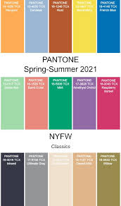 Pantone Spring Summer 2021 Fashion Pantone Color Trends Ss2021 Summer Color Trends Color Trends Fashion Pantone Trends