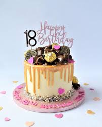 1 Tier Black And Gold Drip Cake 1 Tier Rose Gold Chocolate Lovers Scandalous Drip Cake Karen S Cakes Drip Cakes Cake Chocolate Lovers