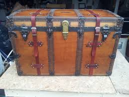 Now it's needed to hold some blankets, so time for a makeover. Restoring A Vintage Steamer Trunk 8 Steps With Pictures Instructables