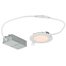 Westinghouse 4 Inch Slim Recessed Led Downlight 10 Watt 65 Watt Equivalent Warm White Light Dimmab