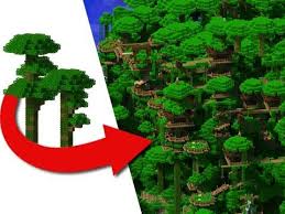 Jow To Transform A Jungle Into A Tribal Village By Jeracraft On Youtube Minecraft Treehouses Minecraft Minecraft Survival