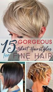The classy look of short shag haircut is one of a few reasons why many women love the shaggy hairstyle. 15 Gorgeous Short Hairstyles For Fine Hair