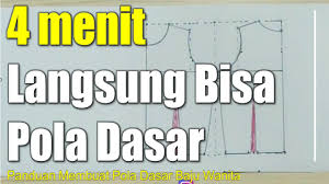 Maybe you would like to learn more about one of these? 4 Menit Langsung Bisa Membuat Pola Dasar Wanita Tanpa Rumus Youtube