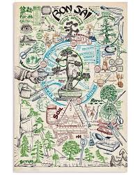Bonsai poster by japanese designer yohey goto. Jurnal De Bonsai C Https Www Giudansky Com Illustration Infographics Bonsai Poster Facebook