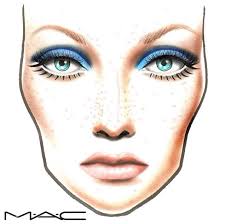 Mac Face Chart Makeup Face Charts Mac Face Charts