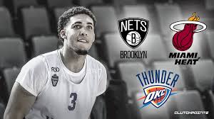 Lonzo ball basketball jerseys, tees, and more are at the official online store of the nba. Nba News Liangelo Ball Says Nets Thunder Heat Expressed Interest In Adding Him To 2019 Summer League Roster