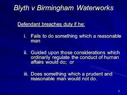 Lexroll.com > law dictionary > torts law > blyth v. 1 Business Law 1 Negligence Breach Of Duty Of Care Ppt Download