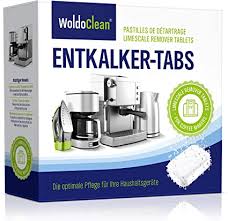 Most descaling liquids like vinegar is difficult to thoroughly rinse and usually leaves behind an odor that affects the taste of future brew. Descaler Tablets For Coffee Machine And Kettle 40x 16g Compatible With Tassimo Bosch Amazon Co Uk Home Kitchen