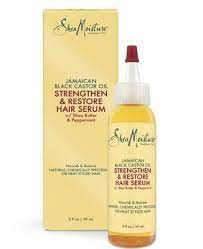 Protecting and conditioning the hair without adding weight to it, the artnaturals thermal hair protector spray is a great addition to make for your black hair care regimen. Shea Moisture Jamaican Black Castor Oil Strengthen Restore Hair Serum 59ml Beauty Hair Shop Afro Hair Care Skin Care Hair Products Site