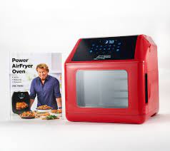 Powerxl 6 Qt Air Fryer 10 In 1 Pro Elite Oven W Book Qvc Com Air Fryer Power Air Fryer Rotisserie