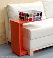 Rolling C End Table Or Sofa Table Diy Sofa Table Diy Sofa Diy Furniture