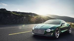 2015 Bentley Exp 10 Green Front View 4k Exp 10 Bentley 2015 Bentley Exp 10 Luxury Hybrid Cars Concept Cars