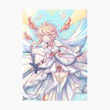 Tons of awesome lumine genshin impact wallpapers to download for free. Lumine Genshin Impact Poster By Phadmeart Redbubble