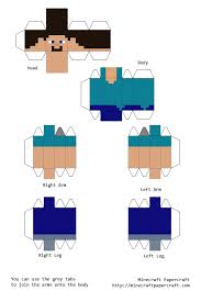 El 9 de mayo de 2012 fue lanzada la versión del juego para xbox 360 y ps3. Papercraft Classic Steve Minecraft Steve Paper Crafts Minecraft Printables