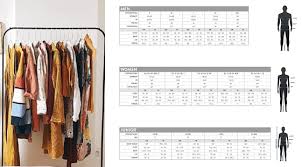 international clothing size chart 2019 apk download latest