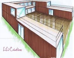 Le Blog De Elise Fossoux Plans Maison Container Contener Maison Maison Container