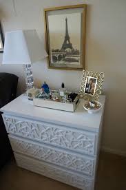 Add Instant Glam To Your Ikea Furniture Using Overlays Ikea Malm Dresser Malm Dresser Ikea Furniture