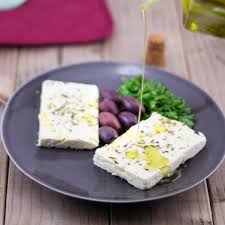 Sliced Feta With Oregano And Olive Oil | Lemon & Olives | Greek ...