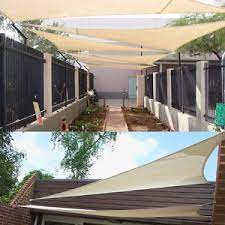 11 8 16 4 Triangle Sun Shade Sail Uv Top Outdoor Canopy Patio Lawn Cover Pool Patio Canopy Shade Sail Patio Shade