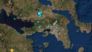 Σεισμός μεγέθους 4 ρίχτερ σημειώθηκε στη θήβα. Seismos Twra Sth 8hba Ais8htos Kai Sthn Attikh Star Gr
