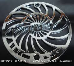 3 25 Round Shower Drain Cover Oceanus Octopus Shower Drain Covers Shower Drain Drain Cover