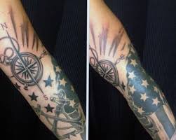 Black and white nautical star tattoo design. Top 43 Best Star Tattoo Ideas 2021 Inspiration Guide