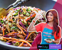 Let's try something new today. Shilpa Shetty S Vegan Thai Salad Is Everything You Need For A Healthy Diet