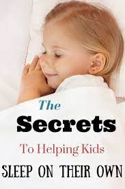 How To Help Kids Sleep On Their Own Kids Sleep Help Children Sleep Helping Kids