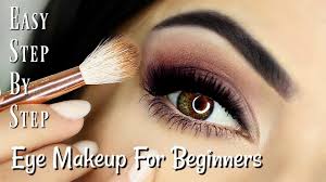 You need to employ the correct application technique and choose colors that will not only suit the color of your skin, but the shape of the eyes as. Beginners Eye Makeup Tutorial Adding Colour How To Apply Eyeshadow Youtube