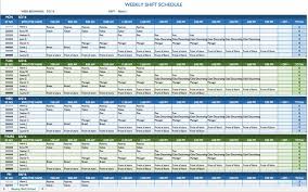 Employee Shift Schedule Template Monthly Schedule Template Shift Schedule Schedule Template