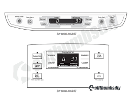 Wait 30 seconds and restore power or reset the circuit. How To Access The Self Diagnostic Feature On Ge Pfcf1nfw Refrigerator Using The Temperature Display Control Allthumbsdiy Com